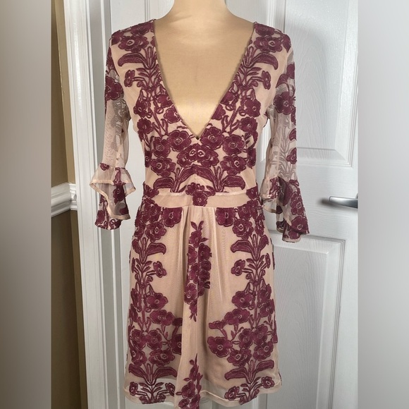 SOLD For Love and Lemons Temecula‎ Mini Dress Large - Picture 7 of 11